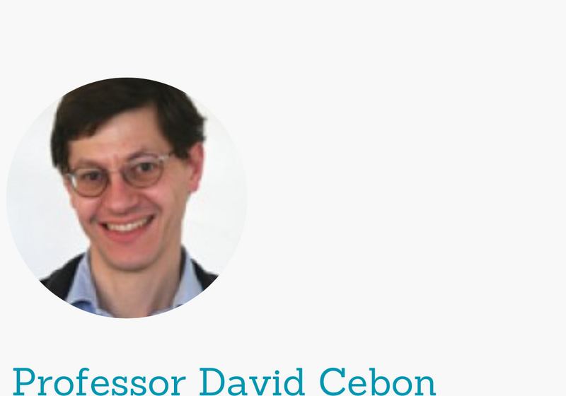 Prof David Cebon headshot photo