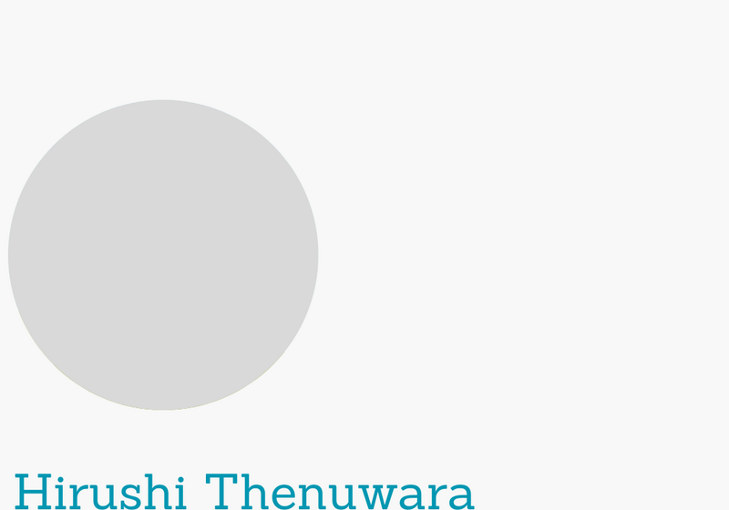 Hirushi Thenuwara headshot photo