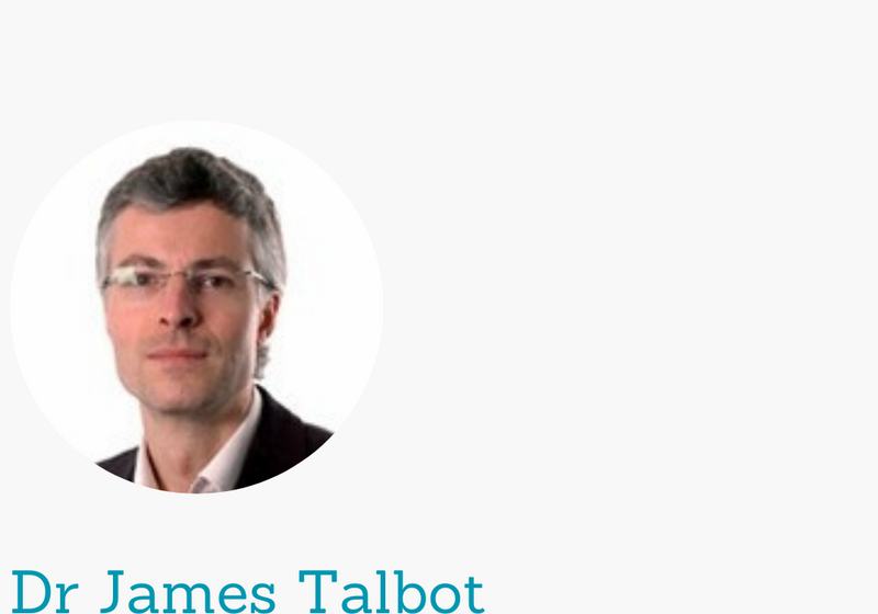 Dr James Talbot headshot photo